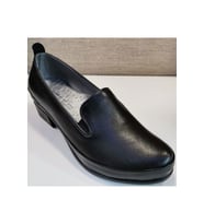 Castle Black 24553 Kadın Hakiki Deri Comfort Ayakkabı (Siyah)