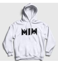 Presmono Unisex Beyaz Miw Motionless In White Kapüşonlu Sweatshirt 166400tt (Beyaz)