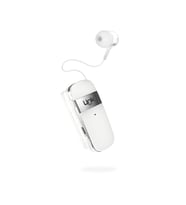 LİNKTECH V77 Makaralı Titreşimli Bluetooth Kulaklık (Beyaz)