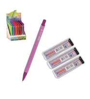 0.9 mm Uçlu Kalem ve 0,9 mm Ucu 3 Adet Mikro Mp-330 Versatil Kalem Seti 1 Paket (Mor)