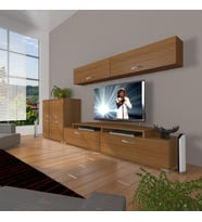 Decoraktiv Ekoflex 6y Slm Tv Ünitesi Tv Sehpası (Ceviz)