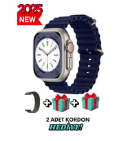Akıllı Saat Watch ULTRA2 49MM Kordon Hediyeli - Son Versiyon (Lacivert)