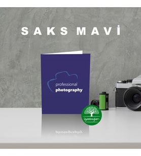 e-studyo 200 Adet vesikalık kabı (Saks)