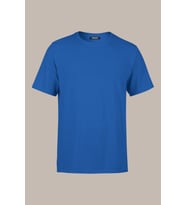 METALIC Erkek Çok Renkli T- Shirt Regular Fit Rahat Kesim Bisiklet Yaka Basic Tişört (İndigo)