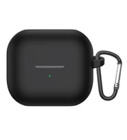 Microsonic Samsung Galaxy Buds 3 Pro Kılıf Askılı Mat Silikon Mavi (Siyah)