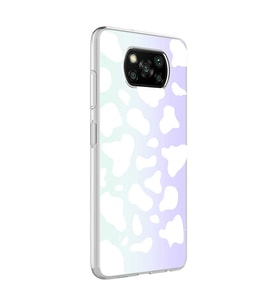 Xiaomi Poco X3 Kılıf M-Blue Desenli Kılıf (Panda Desenli)