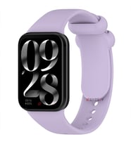 Xiaomi Mi Band 8 Pro Uyumlu Purelux Soft Yumuşak Silikon Kordon (Lila)