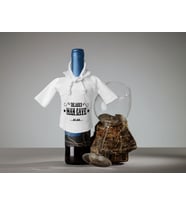 BK Gift Kişiye Özel Mini Beyaz İçki Şişesi Tişörtü , Ev Bar Dekoru, Viski, Şarap, Votka, Rakı Şişesi Tişörtü, Ev Barı (Model 13)