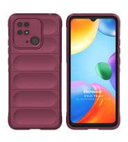 Microsonic Xiaomi Redmi 10C Kılıf Oslo Prime Yeşil (Bordo)