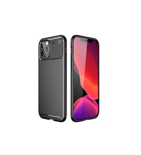 iPhone 12 Pro Kılıf Elde Kaymayan Kamera Korumalı Silikon (Siyah)