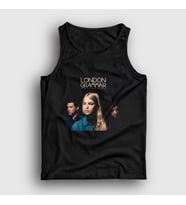 Presmono Unisex Beyaz Truth Müzik London Grammar Atlet 515053tt (Siyah)
