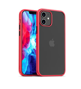 BİKAPAK ELİT ENIGMA IPHONE 12 MİNİ KAPAK (Kırmızı)