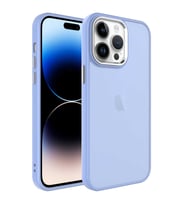 Apple iPhone 14 Pro Kılıf Zore May Arka Yüzey Buzlu Kılıf (Lila)