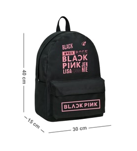 Black Pink Sırt Ve Okul Çantası (Altın-Siyah)