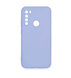 Xiaomi Redmi Note 8 Kılıf Özel Orijinal Lansman Serisi, İçi Kadife, Pürüzsüz Yumuşak ve Mat TPU Silikon (Lila)