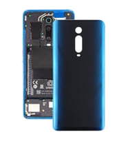 Xiaomi Mi 9T Uyumlu Arka Pil Batarya Kapağı M1903F10G (Mavi)