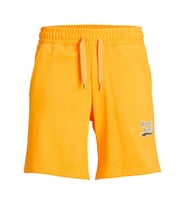 Jack & Jones Erkek Günlük Sweat Penye Spor Şort Shorts - 12228758 (Turuncu)