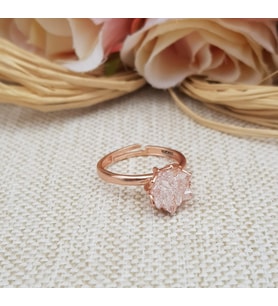 Yaşam Çiçeği Lotus Yüzük (Pembe)