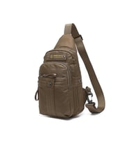 Smart Bags Bodybag Uniseks Omuz Askılı Çapraz Postacı Çanta 8712 (Haki)
