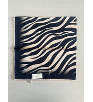 Zebra Desenli Dijital Baskı Rayon Eşarp (Siyah)