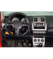 Meriç® Volkswagen Polo Ön Torpido Kaplama Maun 16 Parça 1999-2001 (Alüminyum)