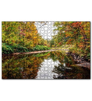 Cakapuzzle İngiltere Baker Nehri Sonbahar Renkleri  Puzzle Yapboz MDF (Ahşap) (500 Parça)