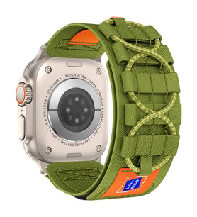 Watch 7 45mm KRD-99 Hasır Kordon (Yeşil)