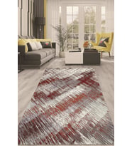 Dijital Kaymaz Taban Yıkanabilir Modern Renkli Salon Halısı Mutfak Halısı Yolluk ND-HT-1303 (Çok Renkli)