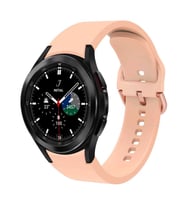 Samsung Galaxy Watch 4 44mm Kordon Silikon Kordon (Pembe)