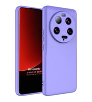 Microsonic Xiaomi Mi 13 Ultra Kılıf Groovy Soft Koyu Yeşil (Mor)