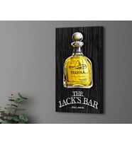 BK Gift Kişiye Özel Kabartma Tasarımlı Siyah(Ebony) Ahşap Bar Tabelası 61cm, Home Bar Tabela, Rustik Ev Dekorasyonu, Duvar Dekoru (Model 4)