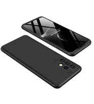 Galaxy A32 4G Kılıf Zore Ays Full Koruma Kılıf (Siyah)