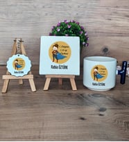 Kadın Öğretmene Hediye Hediye Seti Kupa Bardak T Kulplu, Dekoratif Taş, Anahtarlık Öğretmenler Günü Hediyesi (Model 2)