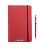 İsme Özel Renkli Defter ve Kalem Seti (Kırmızı)