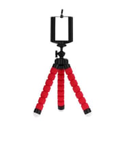 Ahtapod Tripod TR1 Kısa Tripod Sünger Ayaklı (Kırmızı)