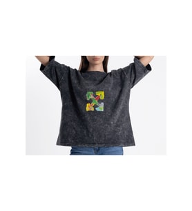 Unisex Oversize Four Tshirt (Çok Renkli)