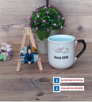 Acil Tıp Teknisyeni ATT Kupa Bardak Beyaz ve Fotoğraflı Ahşap Anahtarlık HediyeAcil Tıp Teknisyenleri Günü Hediyesi (Model 10)