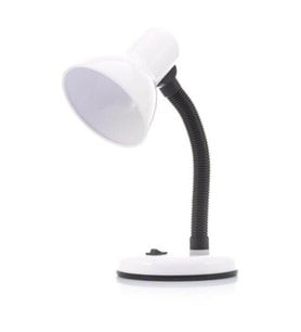 Mobgift Spiralli Retro Çalışma Öğrenci Masa Lambası (Beyaz)