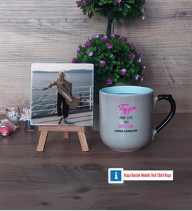 Teyze Daha Cool Fotoğraflı Dekoratif Taş, Kupa Bardak Beyaz Hediye (Model 10)