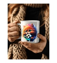 Kedi Baskılı 3D Tasarım Seramik Kupa Mug - Hediyelik Kupa Bardak (12)