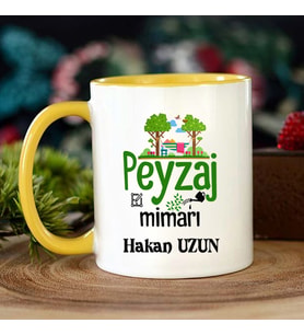 Peyzaj Mimarı  Kupa (Sarı)