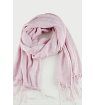 Örgülü İplik Şal (Pembe)