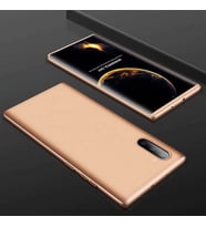 Galaxy Note 10 Kılıf Zore Ays Full Koruma Kılıf (Gold)