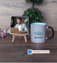 Su Ürünleri Mühendisi Fotoğraflı Dekoratif Taş, Kupa Bardak Beyaz Hediye (Model 9)