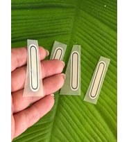 5X4 CM ÜTÜ İLE YAAPIŞAN I HARFİ TRANSFER BASKI ARMA (Gri)
