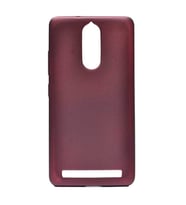 Lenovo K5 Note Kılıf Soft Mat Premier Case (Mürdüm)