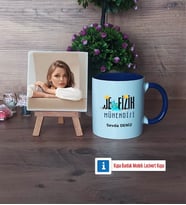 Jeofizik Mühendisi Fotoğraflı Dekoratif Taş, Kupa Bardak Beyaz Hediye (Model 3)