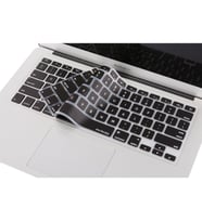 Laptop MacBook Air Pro Klavye Koruyucu 13-15-17inc Amerika İngilizce Baskı A1466 (Siyah)