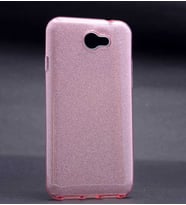 General Mobile 6 Kılıf Shining Simli Silikon Kılıf (Rose)