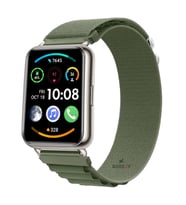 Huawei Watch Fit 2 Uyumlu Frost Alpine Loop Kordon (Haki)